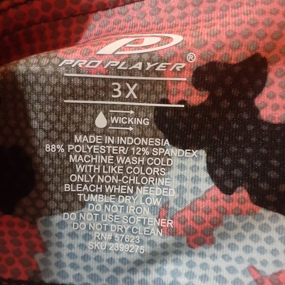 Nwt never worn pro player snakeskin camo leggings 3x - Picture 5 of 5